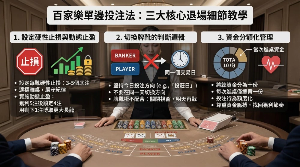【百家樂打法教學】單邊投注法實測心得：提升勝率的3個核心細節