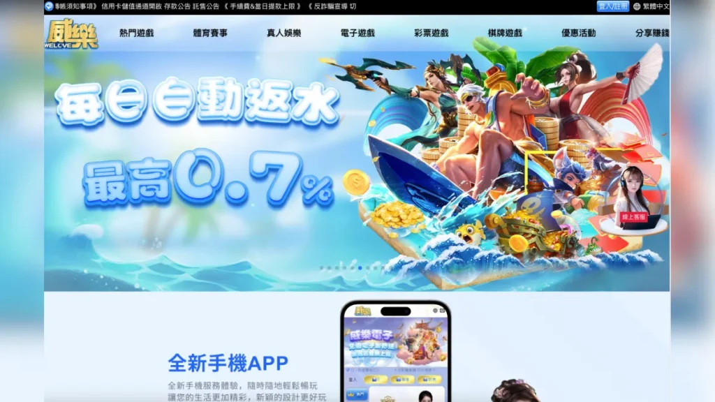 威樂娛樂城評價介紹 1 威樂娛樂城介紹1