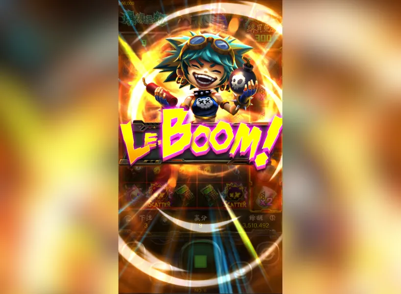 爆爆怪妞:RG電子老虎機評價 5 爆爆怪妞 遊戲畫面