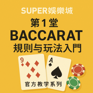 第1堂：百家樂規則與玩法入門2